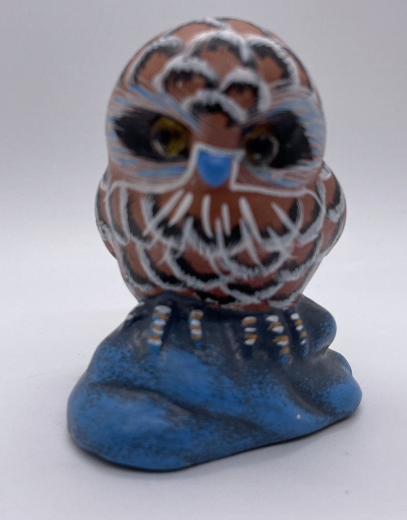 Enesco Vintage Ceramic Owl Figurine 3.5 Inches tall