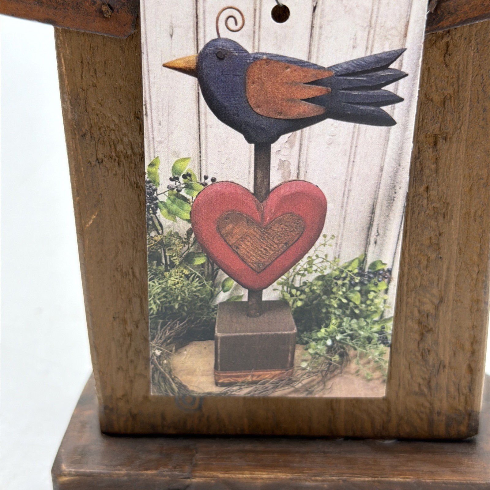Bobby Huffman Studio Hand Painted Carved Folk Art Wood Angel 2024