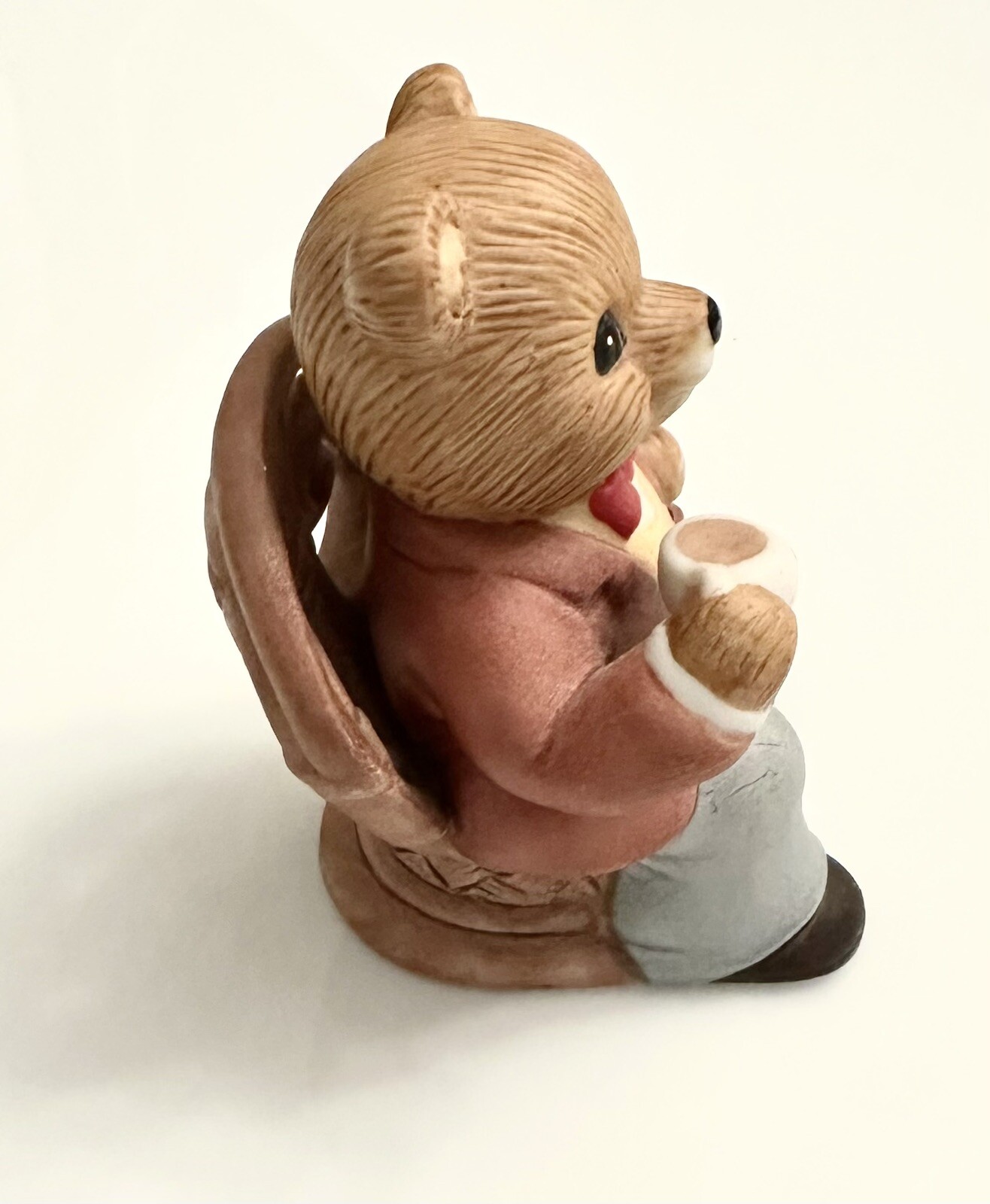 Vintage Homco Bear Tea Time #1401