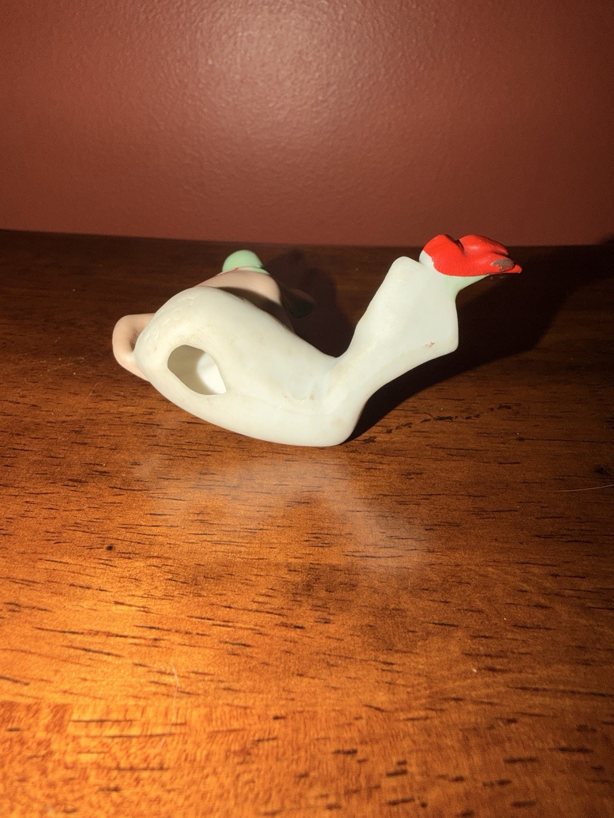 Antique German Bisque Porcelain Bathing Beauty Figurine 1920s