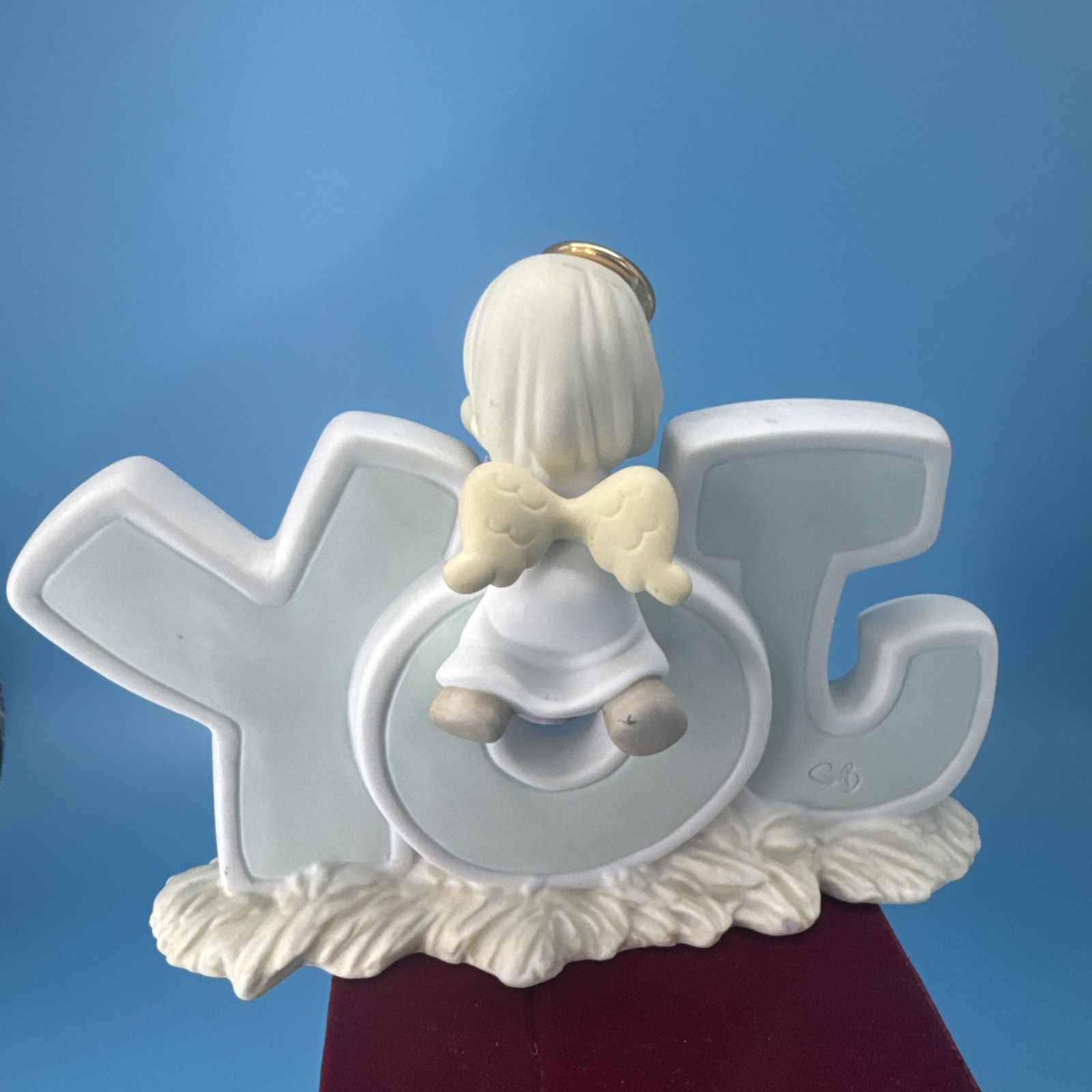 Precious Moments “JOY” 2006 Nativity Scene Baby Angel 610013 Christmas Adorable