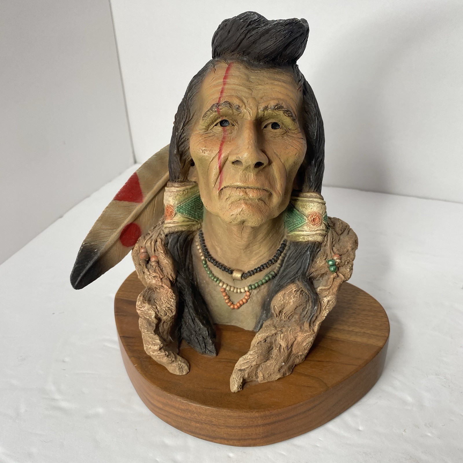 “Willow Wand Warrior” Native American Sculpture 1012/3500 Neil J Rose