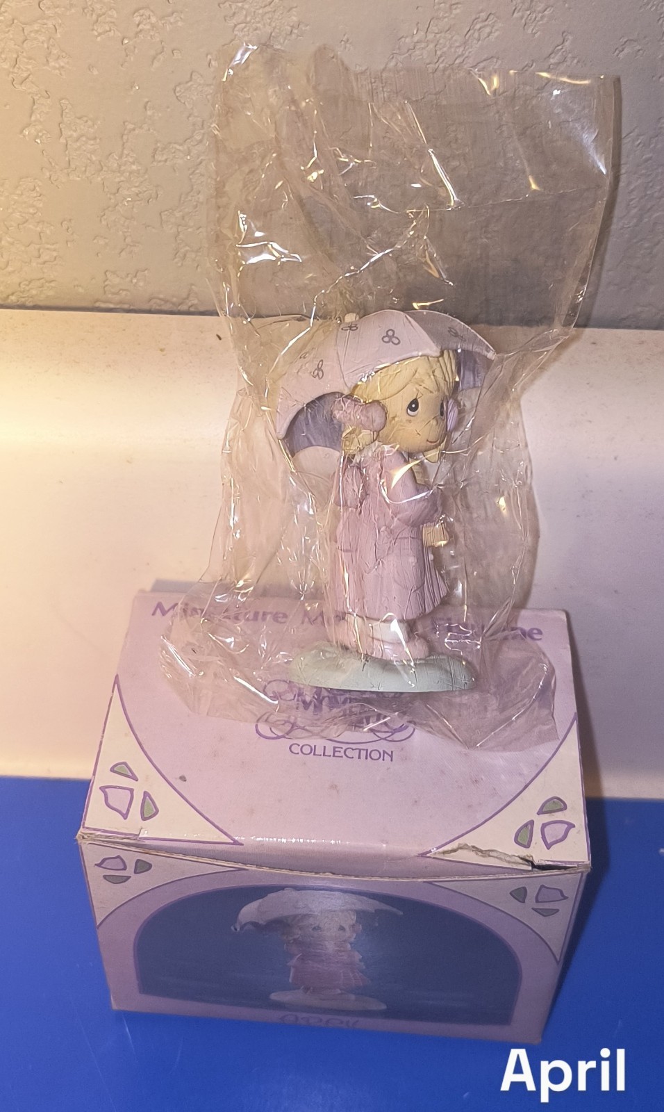 Precious Moments Miniature COMPLETE SET Of 12 Boxed Monthly Figurines