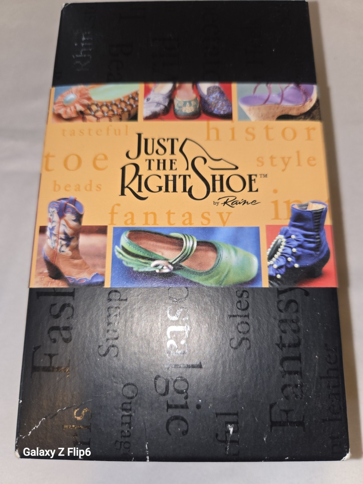 Just the Right Shoe by Raine Brogue Ballyhoo Brown/Beige Resin Boxed 1995