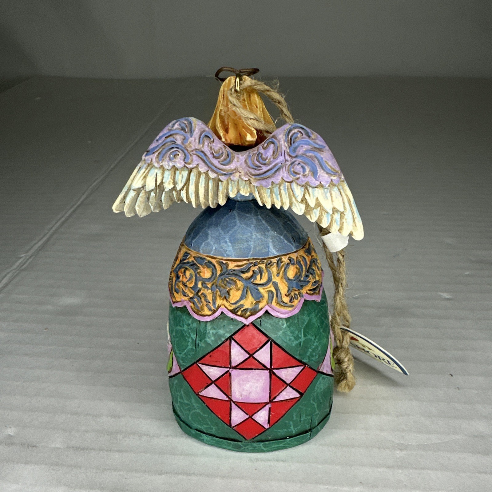 Jim Shore Angel w Nativity Scene 2006 Heartwood Creek Christmas Ornament W/ Tag