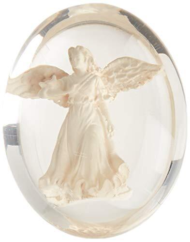 8706 Healing Angel Worry Stone 11/2inch White