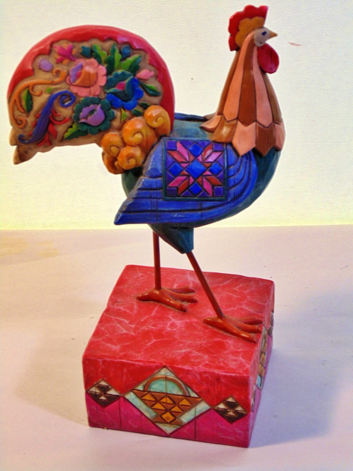 Jim Shore Heartwood Creek The Spirit Of Country 7.75 In. Chicken Figurine 117144