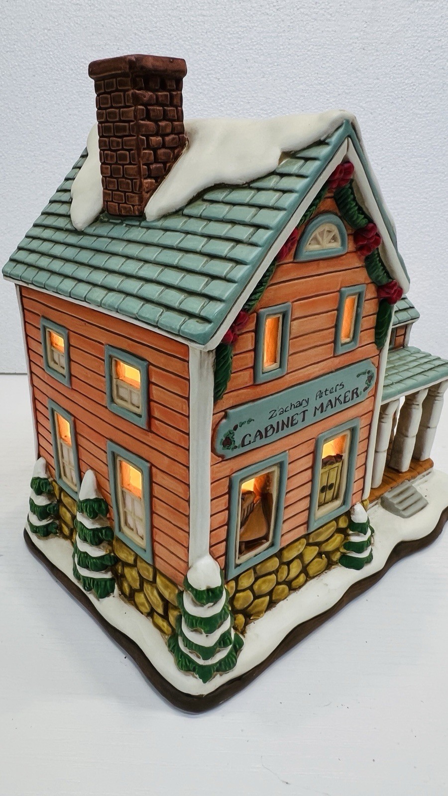 Lefton Colonial Village “Cabinet Maker” 1994 Retired Excellent Condition RARE !