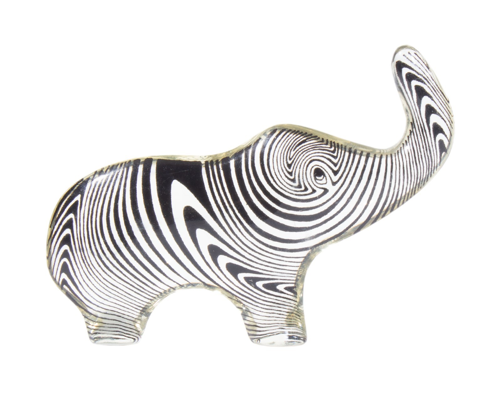 Abraham Palatnik Op Art Lucite Elephant