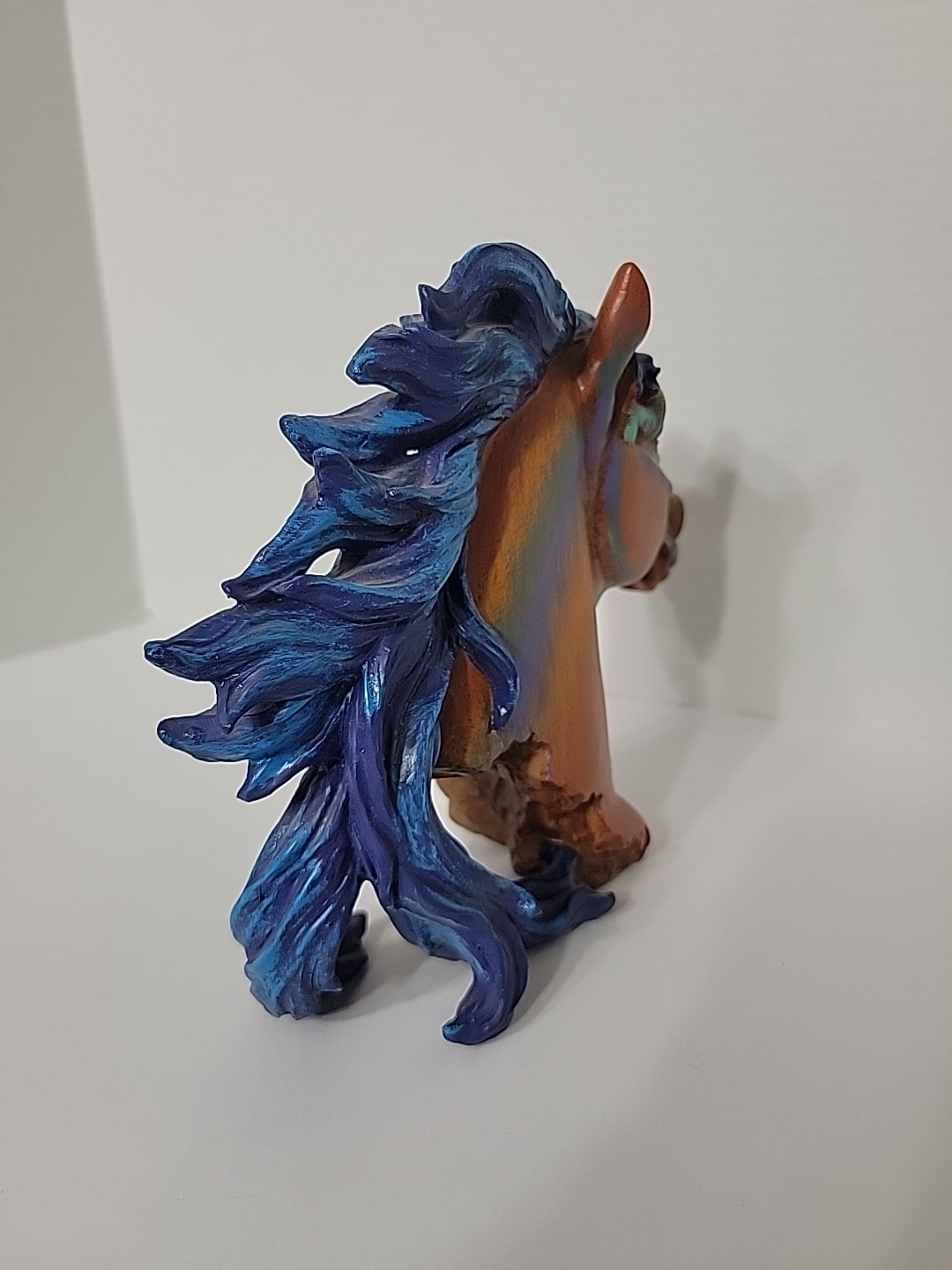 Ebros Gift Wild & Free Colorful Horse Head Bust Figure