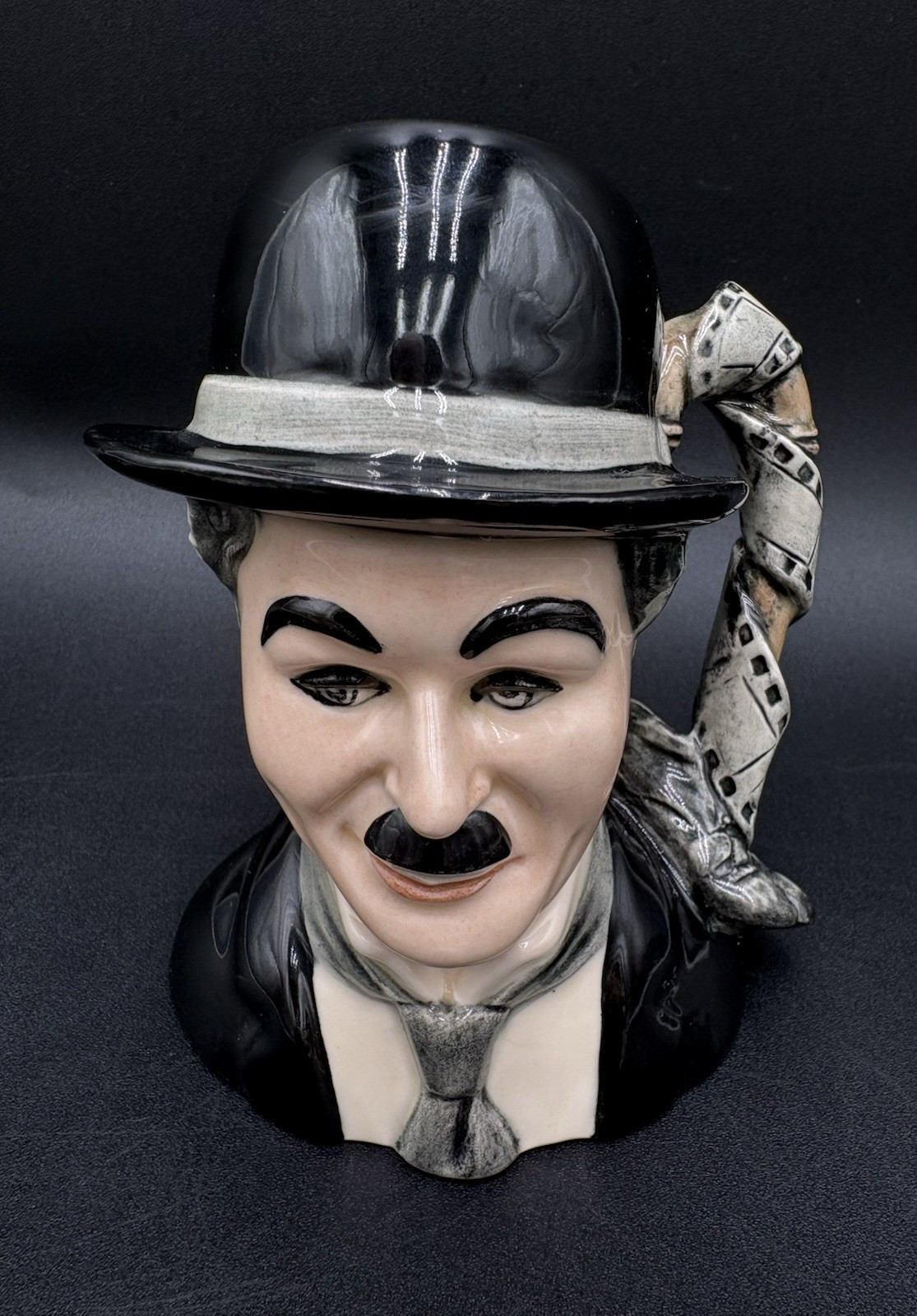 Royal Doulton Charlie Chaplin Collector Signed+Limited 1999 Edition 347-Of 3500