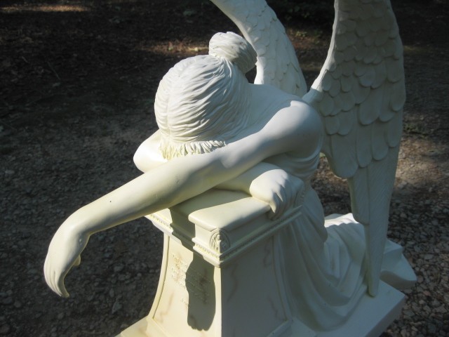 Absolutely Beautiful Resin Reproduction of the Sculpture “The Angel of Grief”