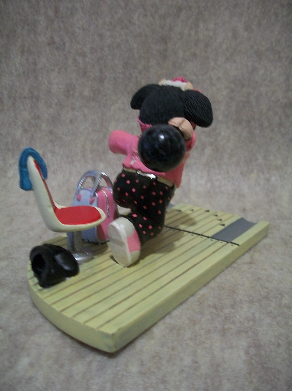 Give Me a Strike! – Bowling – Mary Moo Moo Cow Figurine