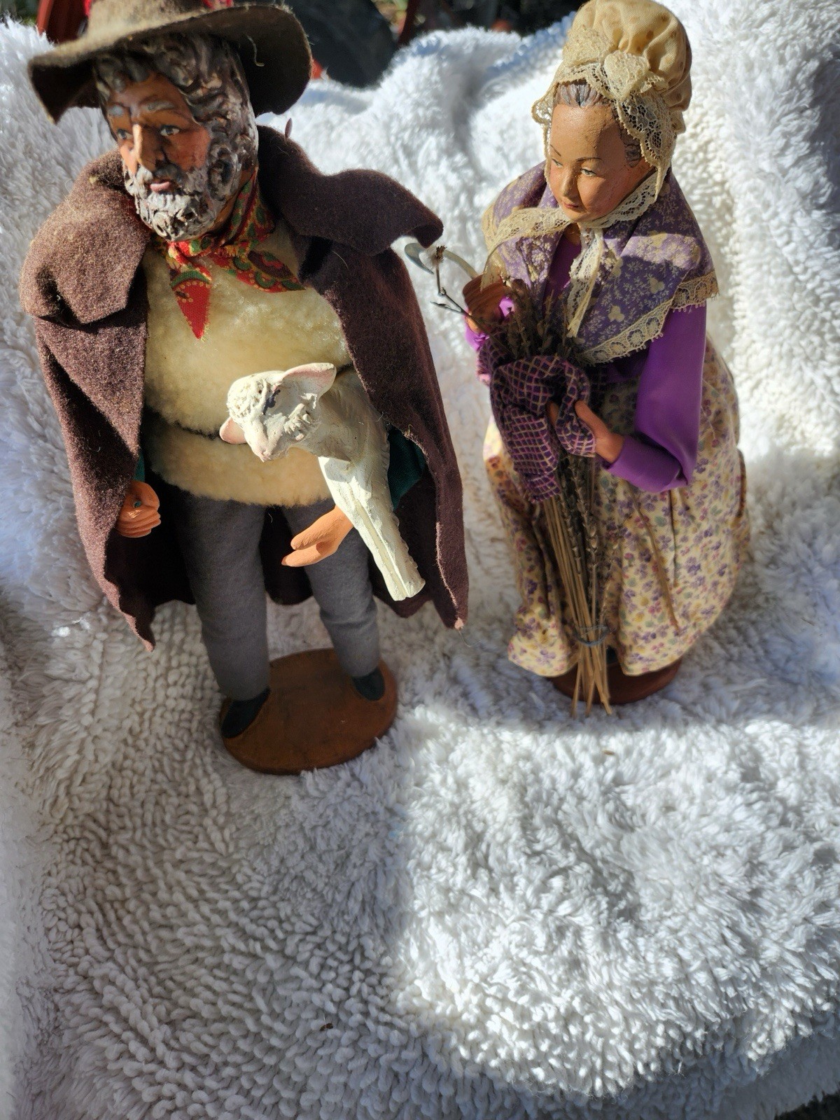 Santon de Provence Vintage French Clay Figurines