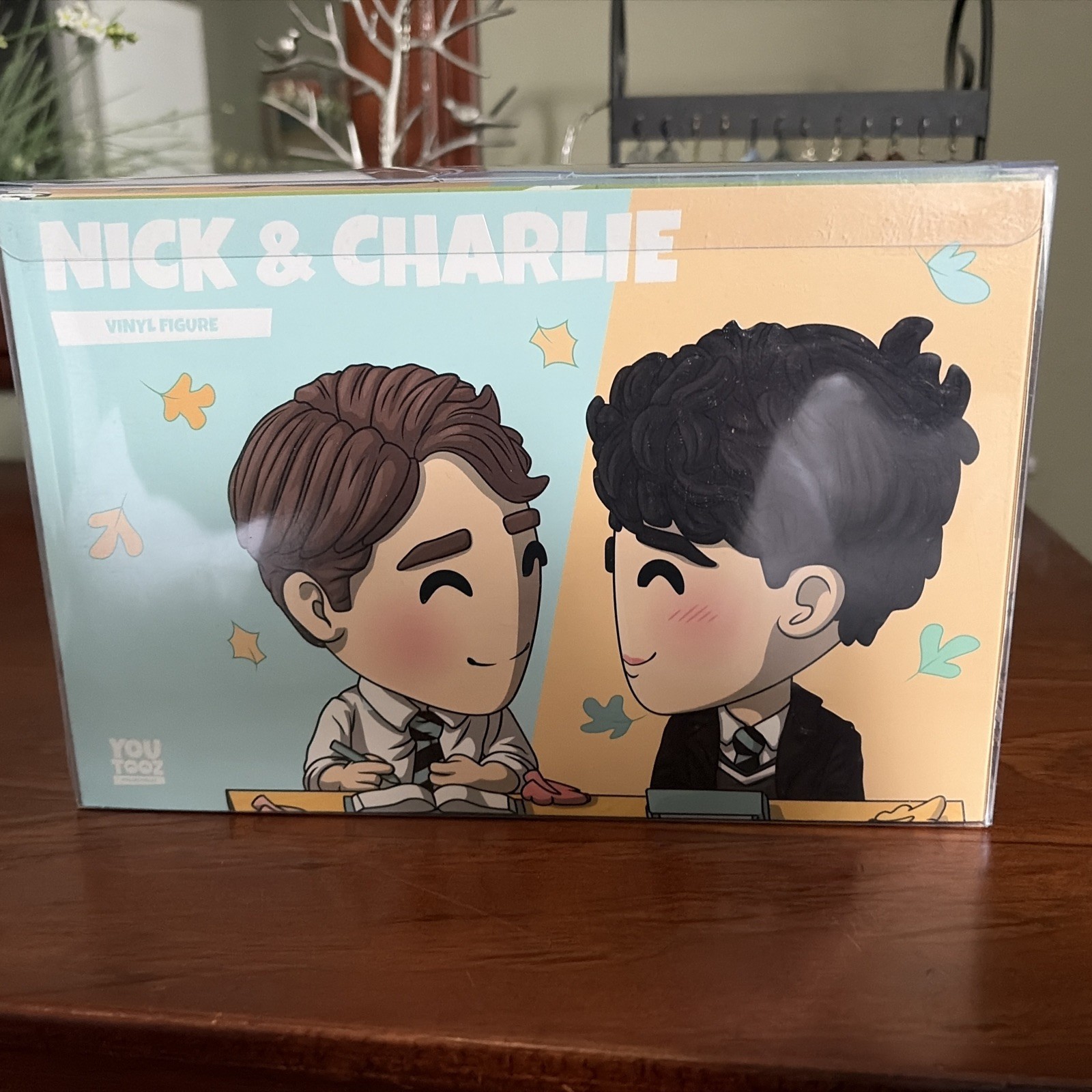 Heartstopper Nick and Charlie Youtooz Vinyl Figure WITH Protective Case NEW