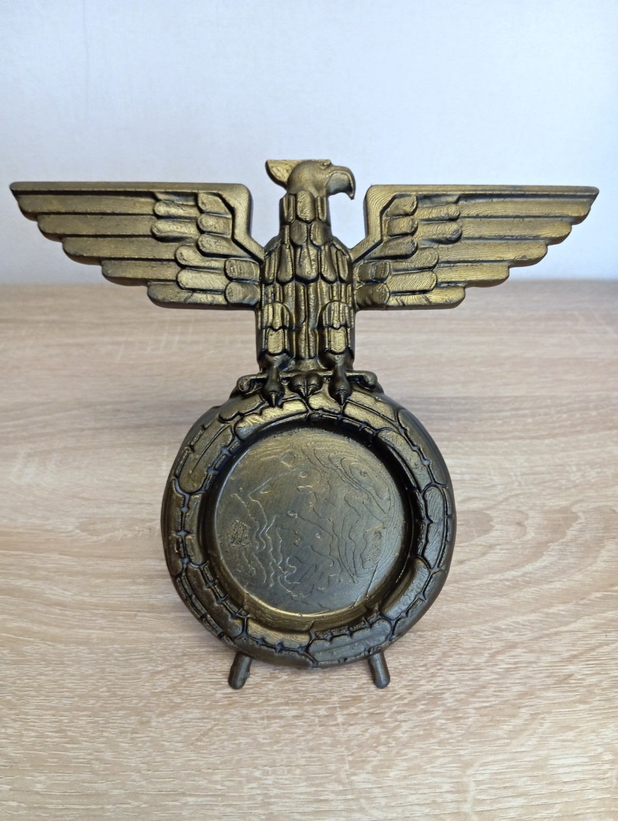 3D printed plastic replica of German eagle – early version tabletop decoration