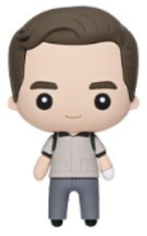 Happy Gilmore Figural Bag Clip Series 1 3 Inch Shooter McGavin