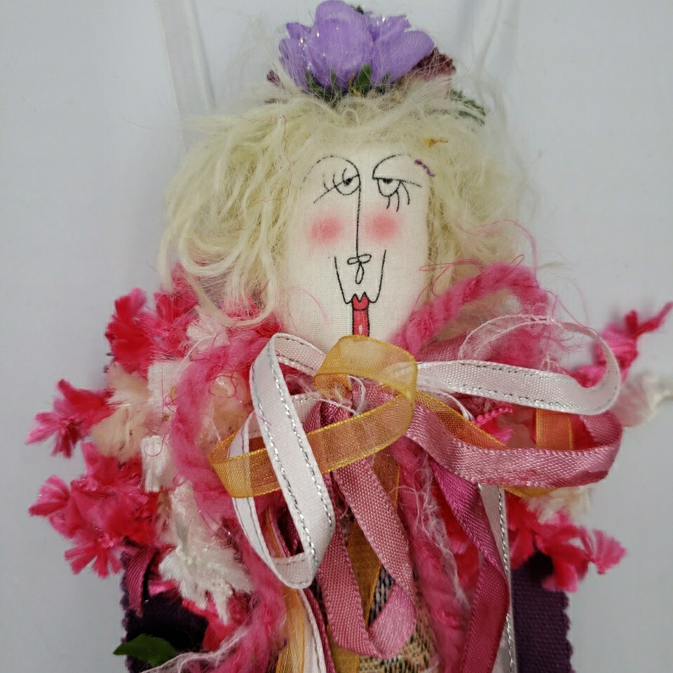 Ruby Lips Studio Silvestri Hanging Rag Doll Dance Like Nobodys Watching 12 In