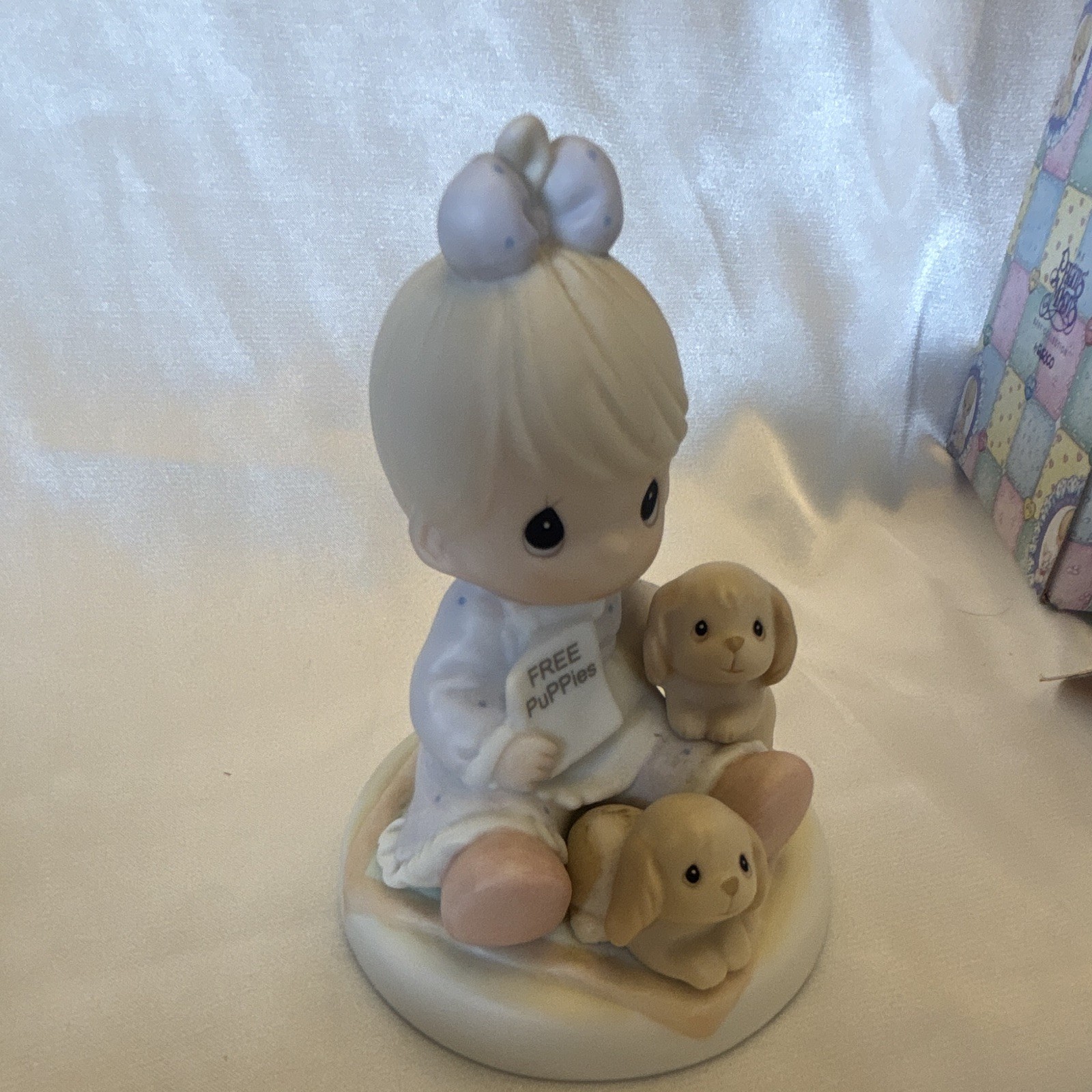 Precious Moments “God Loveth A Cheerful Giver” Girl Boxed