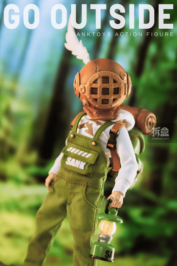 Sank Toys Camper Go Outside 1/12th Limited Collectibles Action Figure Deluxe Ver