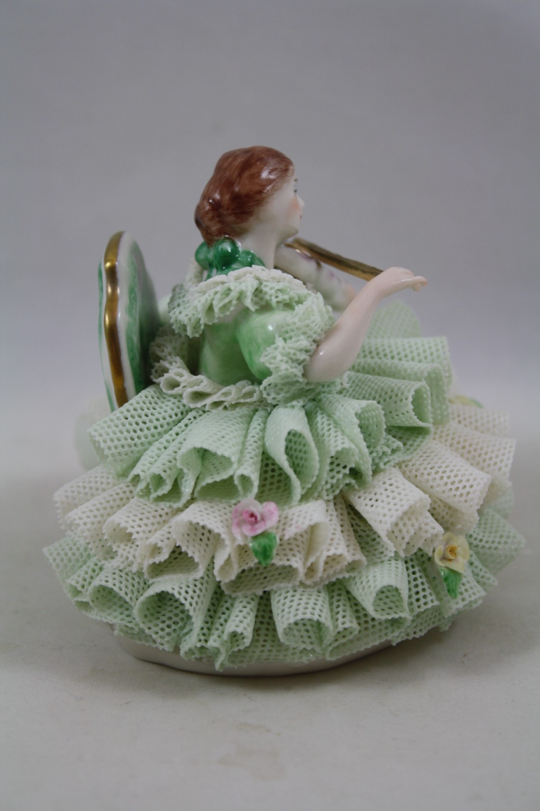Muller Volkstedt Irish Dresden “Josephine” Celtic Melodie Emerald Collection