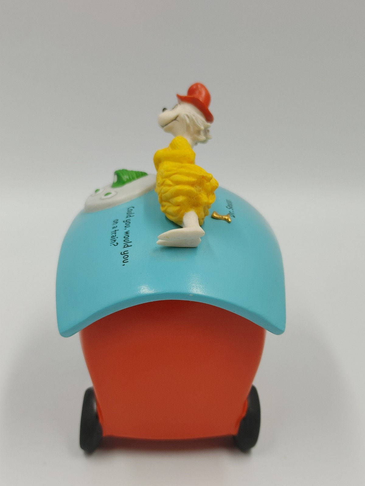 Hallmark Dr. Seuss Collection Green Eggs & Ham ON A TRAIN? Numbered With COA