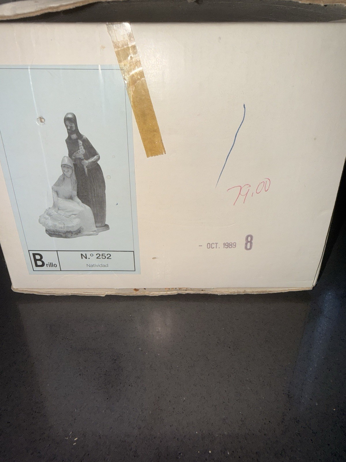 Lladro Spain 1978 Holy Family Mary Joseph Jesus w/original box