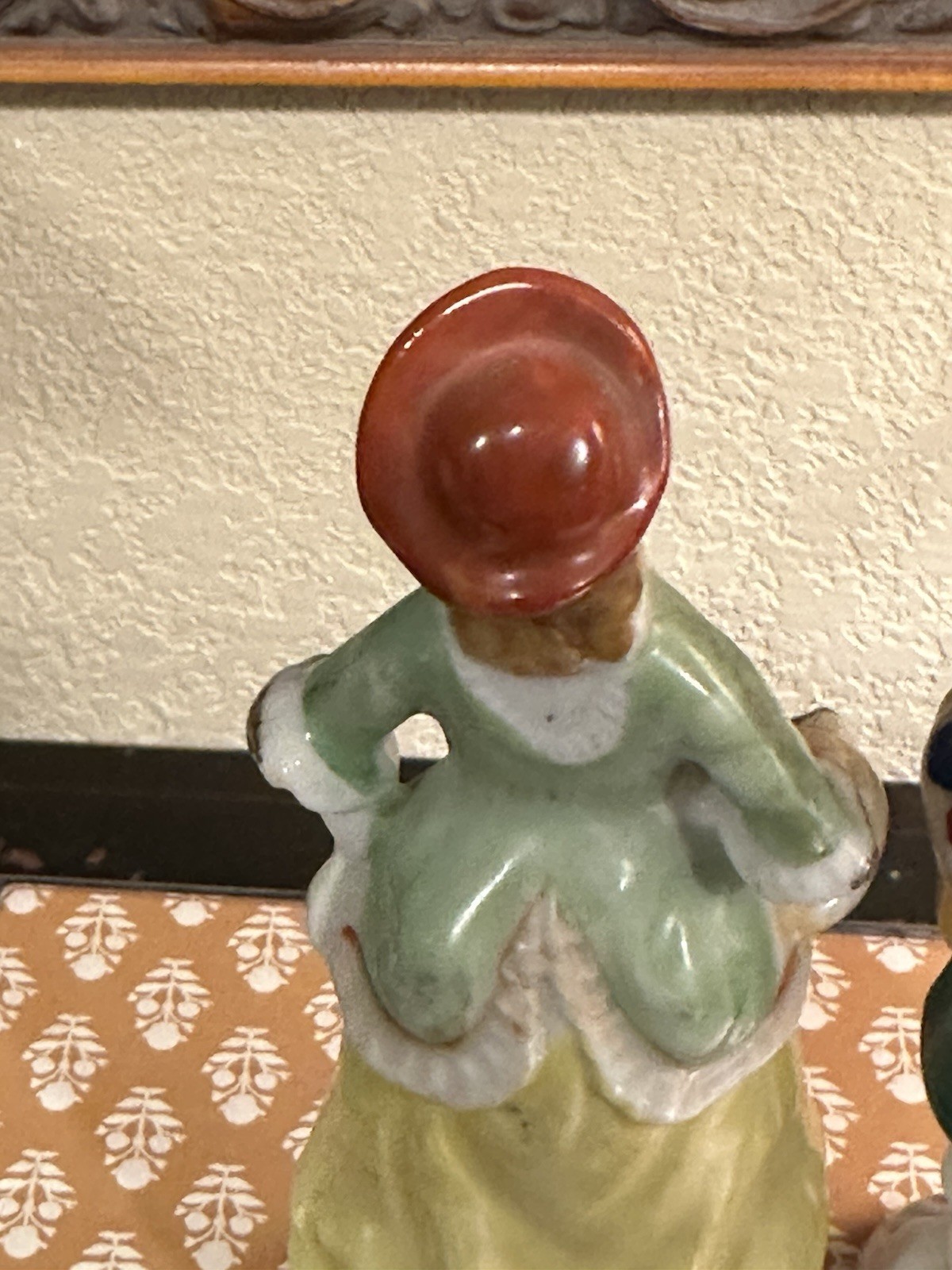 Colonial/18th Century-Man & Woman-Porcelain Figurines-Occupied Japan-1940’s-NICE