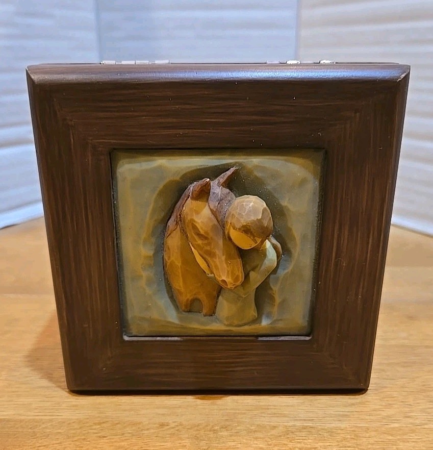 Willow Tree ’08 Quiet Strength Keepsake Box Susan Lordi Demdaco Horse Equestrian