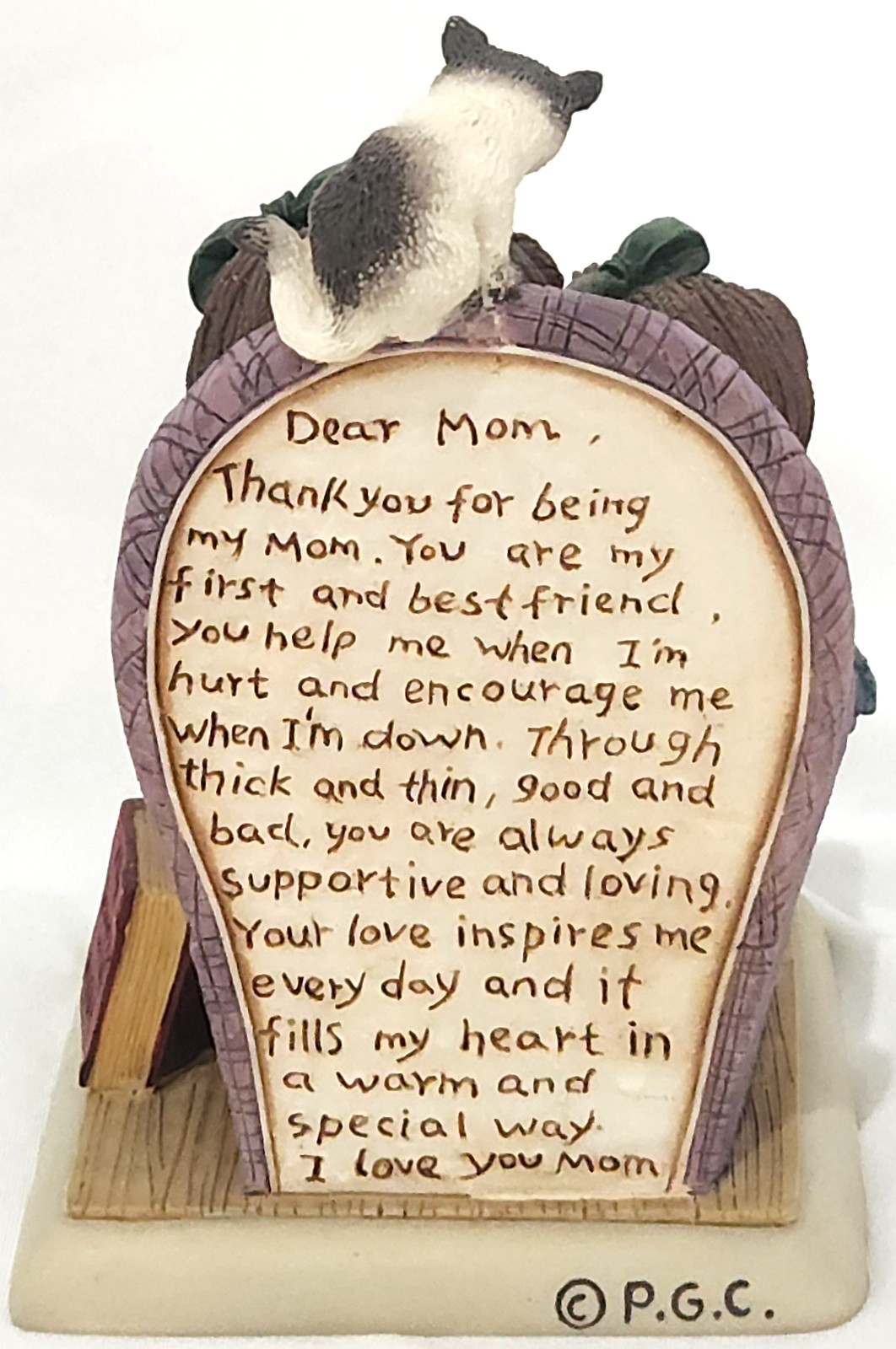 A MOTHER’S LOVE Zingle Berry Figurine memories of dear mom & me Mothers Day 1012