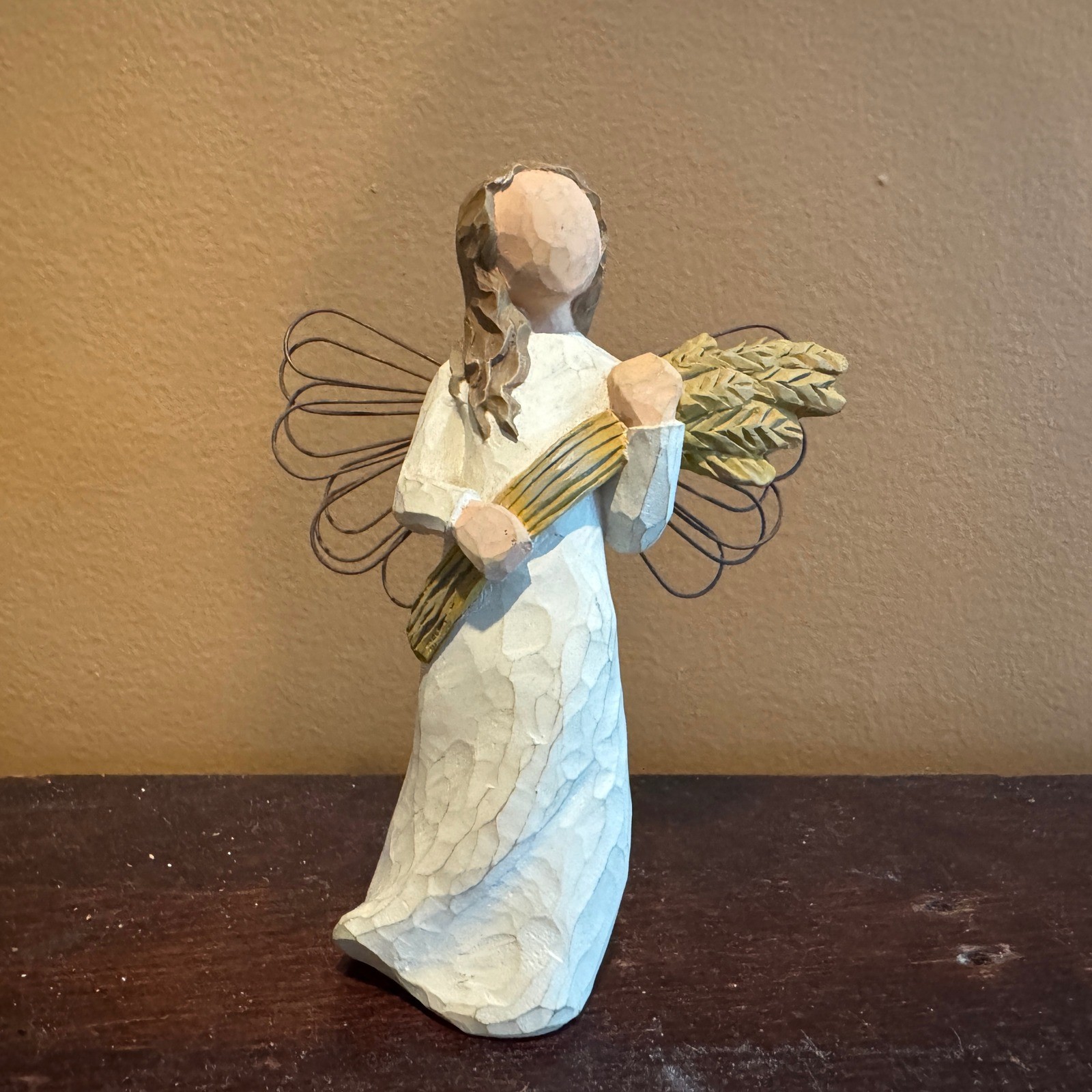 Willow Tree Angel of Autumn Figurine DEMDACO Susan Lordi 2001 Wire Wings