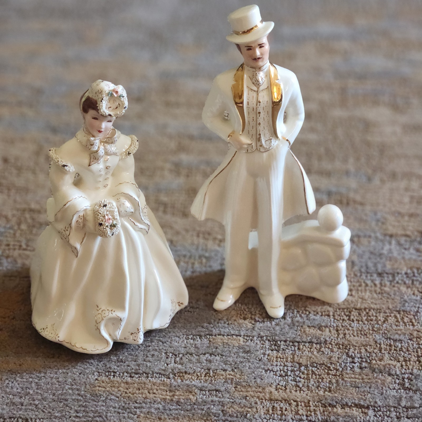 Vintage Florence Ceramic Figurine