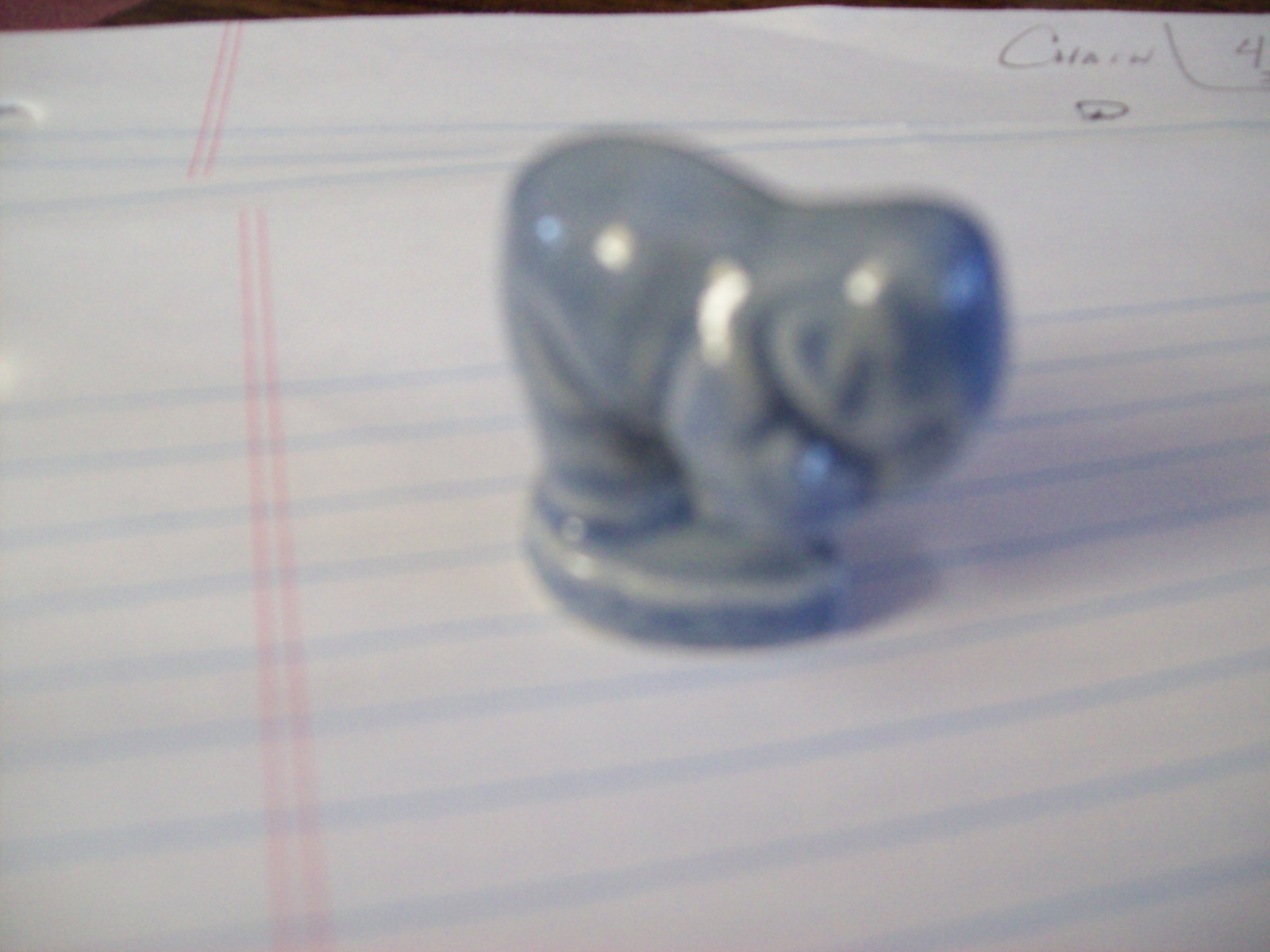 Red Rose Tea Blue Circus Elephant England Wade Whimsies