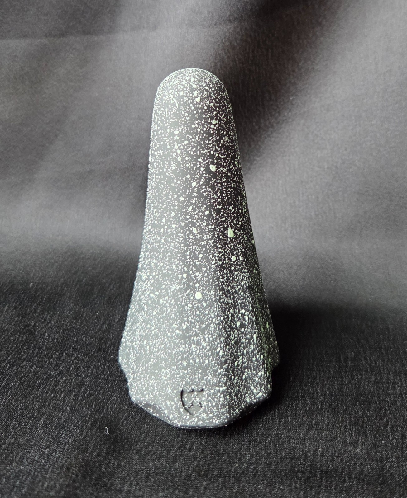 The York Ghost Merchants “The Lamplighter” Black Glow in the Dark Speckled Ghost