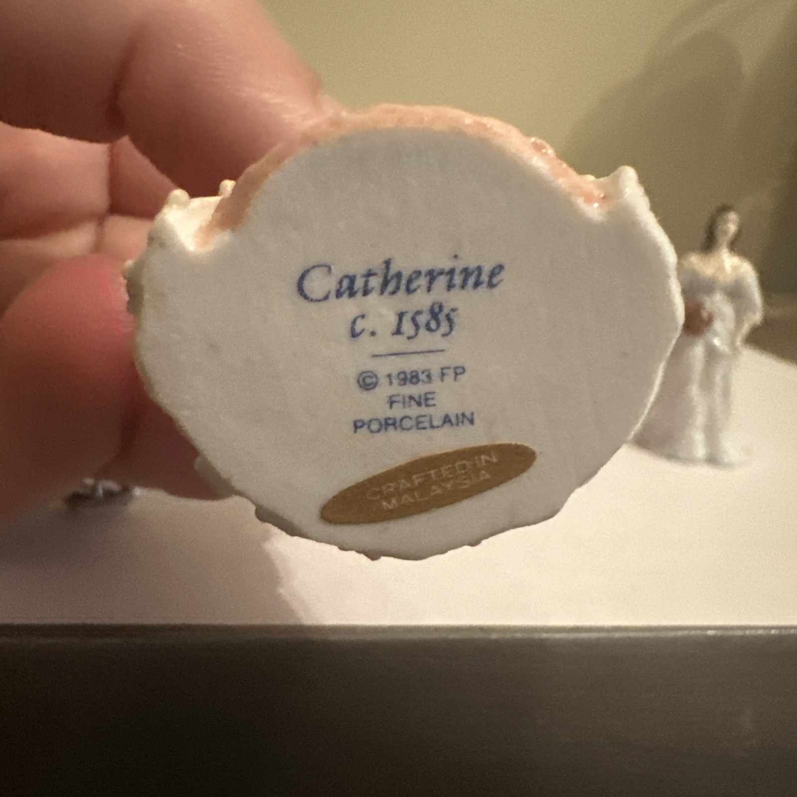 Ladies of Fashion 1983 Franklin Mint 6 Miniature Figurines – Catherine, Sophia