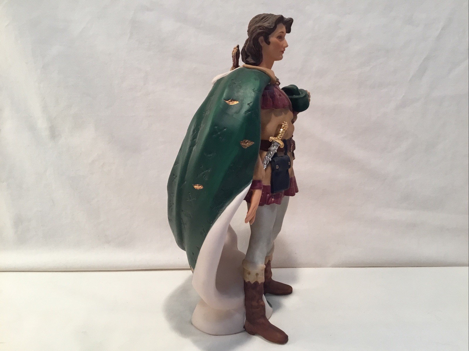 1996 Robin Hood statue by Lenox Legendary Princesses bisque porcelain figurine