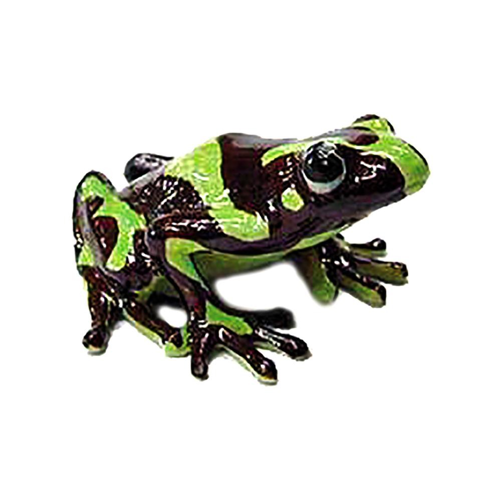Northern Rose Poison Dart Frog – Home Decor – Miniature Porcelain Figurine