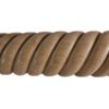 Rope Twist Half Round Moulding Large - Architectural