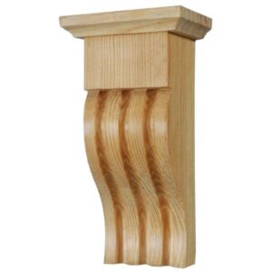 Medium Fluted Zen Corbels with Capping