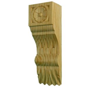 Devon Fireplace Country Flower Corbels