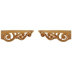 Medium Scrolled Spandrels