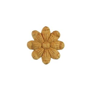 Medium Flower Wood Applique