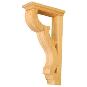 Large Pierced Carved Arch Bracket