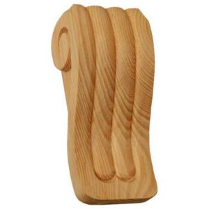 Small Reeded Curved Corbels