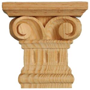 Small Corinthian Pilaster Applique