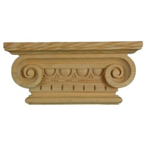 Large Scrolled Ionic Pilaster Capital
