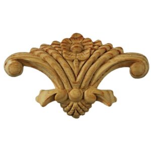 Small Country Flower Wood Motif