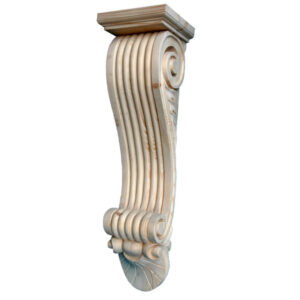 XXL Reeded Corbel with Capping