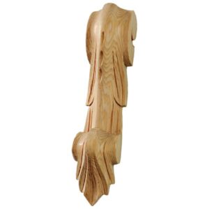 Long Applique Carved Brackets