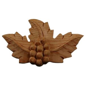 Medium Grape and Leaf Centre Spray